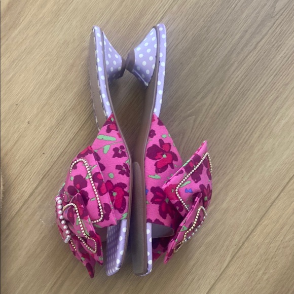 Betsey Johnson Pink Bow Shoes - Picture 6 of 6